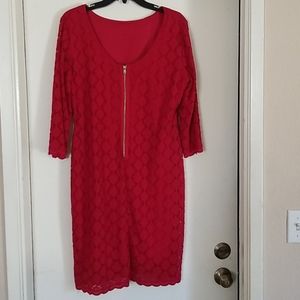 Roni Nicole Sz 14 Red Dress